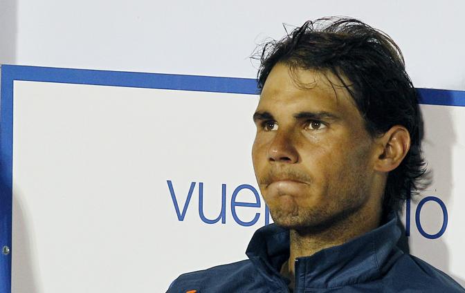 Sono appena tre le sconfitte della stagione: nel primo torneo dell'anno, Nadal perde dall'argentino Zeballos sulla terra battuta di Vina del Mar, in Cile. Reuters